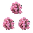thumbnail image 4 of Rosas artificiales de tela de seda Toystoory 12 piezas color Rosa, 4 of 6