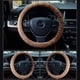 thumbnail image 3 of ¡Rebajas Imbatibles!, Funda para volante de coche, cálida y antideslizante, para invierno, funda para freno de mano, palanca de cambios, juego universal de tres piezas y estilo invernal Akmoler, 3 of 7