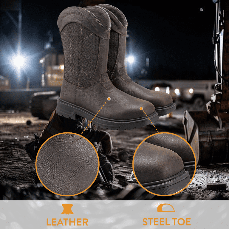 Free Shipping! Herman Survivors Men's Granite Steel Toe Work Boots