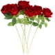 thumbnail image 1 of Ramo de rosas falsas de 6 piezas, modelo de rosa simulada, decoración de rosas artificiales realistas, suministros para el Día de San Valentín, 1 of 5