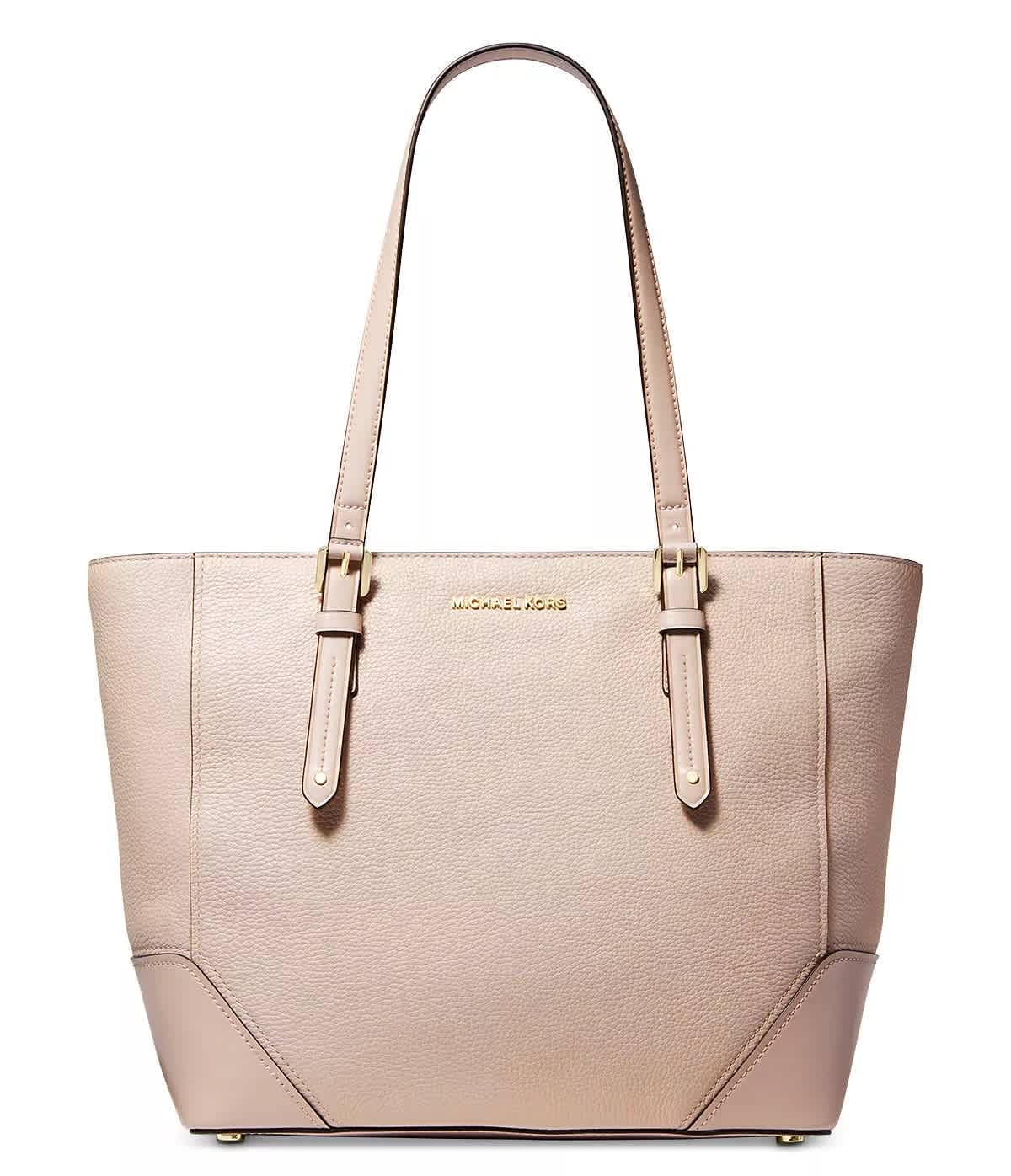 Michael Kors Aria Large Soft Pink Leather Tote 