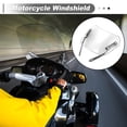 thumbnail image 2 of Deflector de Viento para Motocicleta Unique Bargains ABS Parabrisas para Yamaha XJ 400 Diversion 91-93 para Yamaha XJ 600S Diversion 92-04 Blanco 1 pieza, 2 of 6