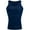 Blue, variant on Lilvigor Men's Compression Tank Top Seamless Slimming Body Shaper Vest Shirt Shapewear Abs Abdomen Slim Gymwear
