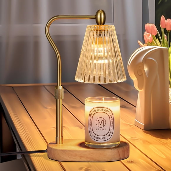 Lámpara calentadora de velas Seenlast con temporizador y atenuador ajustables