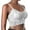 White, variant on KIHOUT Discount Woman's Lace Beauty Back Solid Strap Wrap Hollow Out Bra Underwear