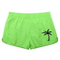 thumbnail image 3 of Mens Swim Trunks Beach Palm Trees Quick Dry With Pockets Swimwear Bathing Suits Beach Outdoor Green S, 3 of 4