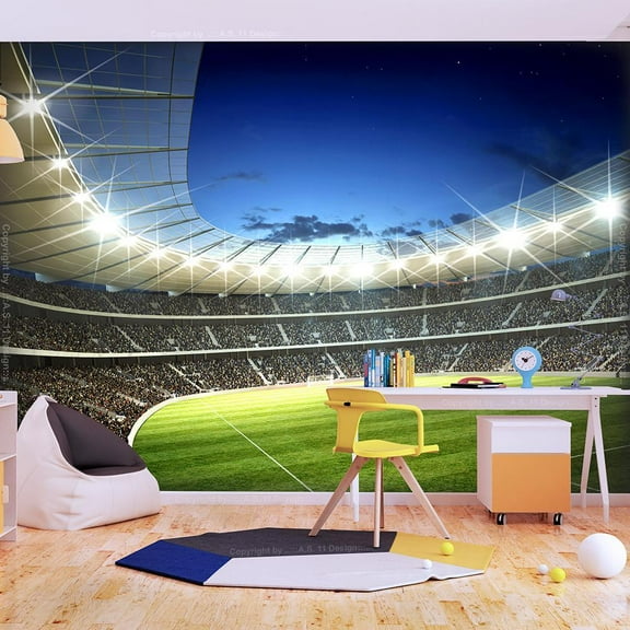 Tiptophomedecor Sports Wallpaper Wall Mural - National Stadium