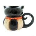 thumbnail image 2 of Tabletop Pumpkin Peep Mug Dolomite Drink Potion Beverage J8115 Cat, 2 of 2