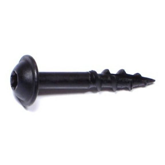 7 x 1" Star Drive Black Pocket Screws 1 lb. Tub (213 pcs.)