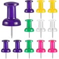 thumbnail image 1 of Jumbo Push Pins 40 Pack, Colorful Thumb Tacks for Cork Board, Bulletin Board, Office, Home, 1 of 5