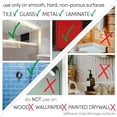 thumbnail image 4 of Three by Three Seattle Aquafolio Large Shower Shelf - Secure, Spacious, & Easy to Clean, Organize Your Bathroom with Stlylish & Practical Storage Solutions, White, 4 of 6