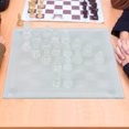 thumbnail image 3 of International Chess, Glass Crystal Chess, Crystal Chess, Dull Polish Glass For Traveling Adult Children Camping School, 3 of 7