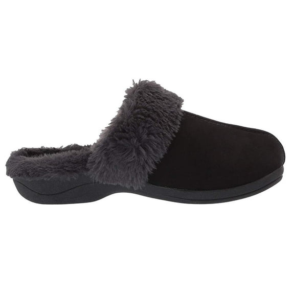 Powerstep Luxe Orthotic Slippers Black