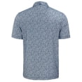 thumbnail image 3 of Men's Cutter & Buck Navy Cleveland Indians Cooperstown Collection Pike Eco Flora Print Recycled Polo, 3 of 3