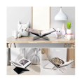 thumbnail image 2 of Acrylic Book Holder X-shaped Display Stand For Cookbook Recipe Menu Magazines Storybook Holder For, 2 of 5
