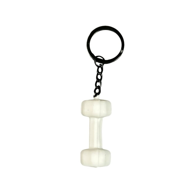 Dumbbell Hanging Rubber Ornament Universal Fit For Home Gym Wall Decoration Durable Workout Themed Accessory