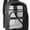Black, variant on Clear Backpack -Large Capacity Black Transparent Bookbag for School, Beach, Sports & Work | Durable Waterproof Design, Lightweight & Spacious 15" Backpack for All Ages