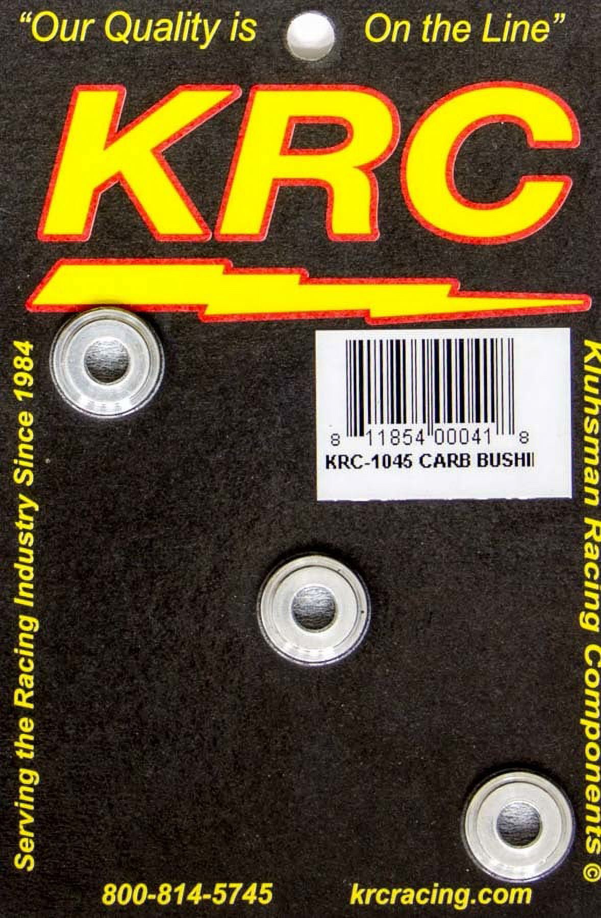Kluhsman Racing Products KRC-1045 Aluminum Carburetor Linkage Bushings