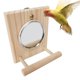 thumbnail image 1 of Suministros para loros, pájaro de juguete, espejo, soporte para loros, barra, juguete para loros, espejo, soporte, palo, escalera oscilante, 1 of 8