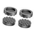 thumbnail image 2 of 4 almohadillas antivibración para lavadora de silicona antideslizante y a prueba de golpes. Gris, 2 of 9