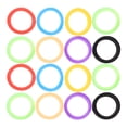 thumbnail image 1 of ELAYARD 25Pcs Key Cover Caps in Assorted Color for Home Key Protection, 1 of 8