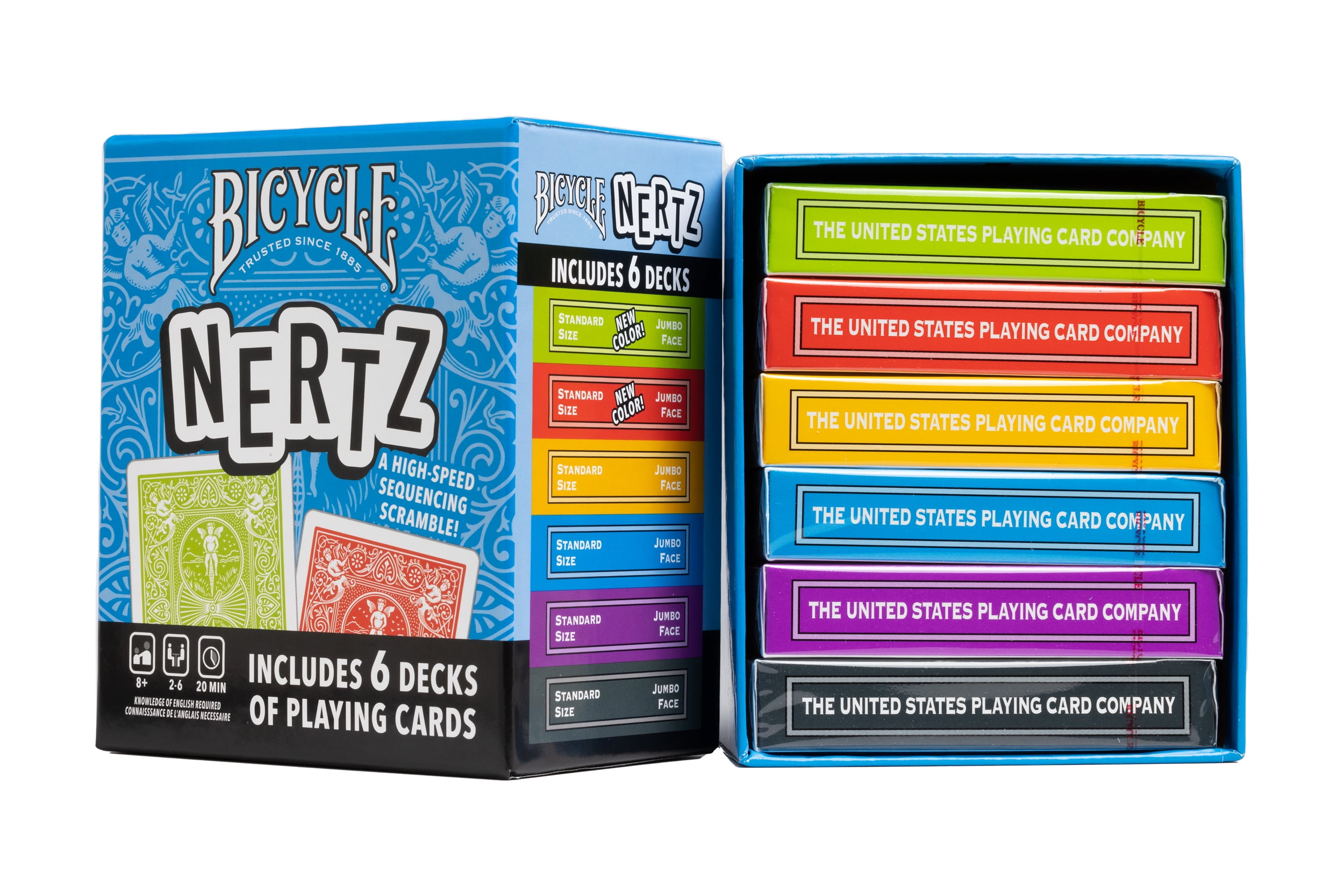 Bicycle Nertz Playing Card Game Up to Players