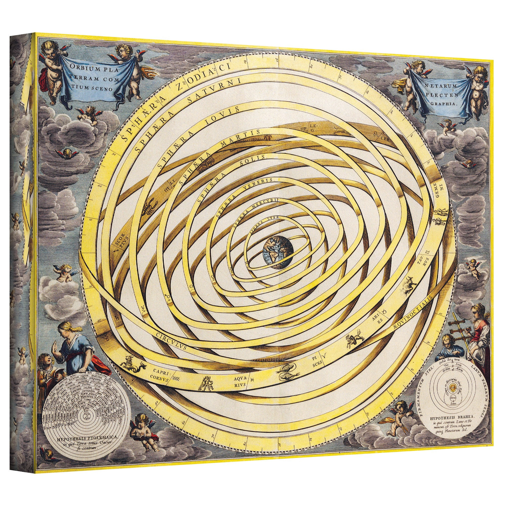 Andres Celarius "Celestial Map" Gallery-Wrapped Canvas