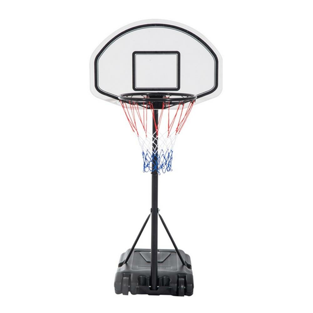 Pool Hoop Portable Kids Youth Basketball Goal Stand, Height Adjustable