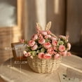 thumbnail image 4 of Seagrass Belly Basket with Handles Woven Storage Basket for Plant Pot Laundry Toy Storage Decorative Basket for Living Room Bedroom Picnic Grocery Basket, 4 of 7
