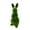 A, variant on Set of 1 Easter Moss Bunny Figurines - Artificial Flocked Rabbit Statues with Green Moss Finish for Spring Home, Office, Garden Table Decor and Party Favors