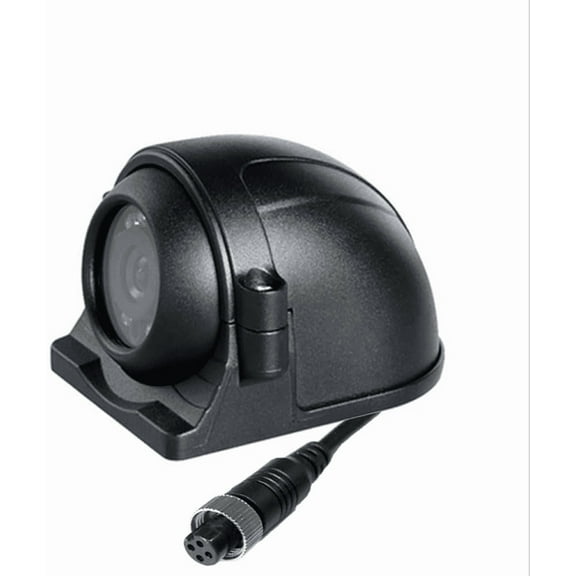 AHD 1080P Vehicle Side View Camera,4 Pin 12 LED IR Night Vision Car Backup Rear View Mirror Camera for RV Bus Semi Box Truck 5th Wheel Camper Pickup Boat Tractor 12V/24V