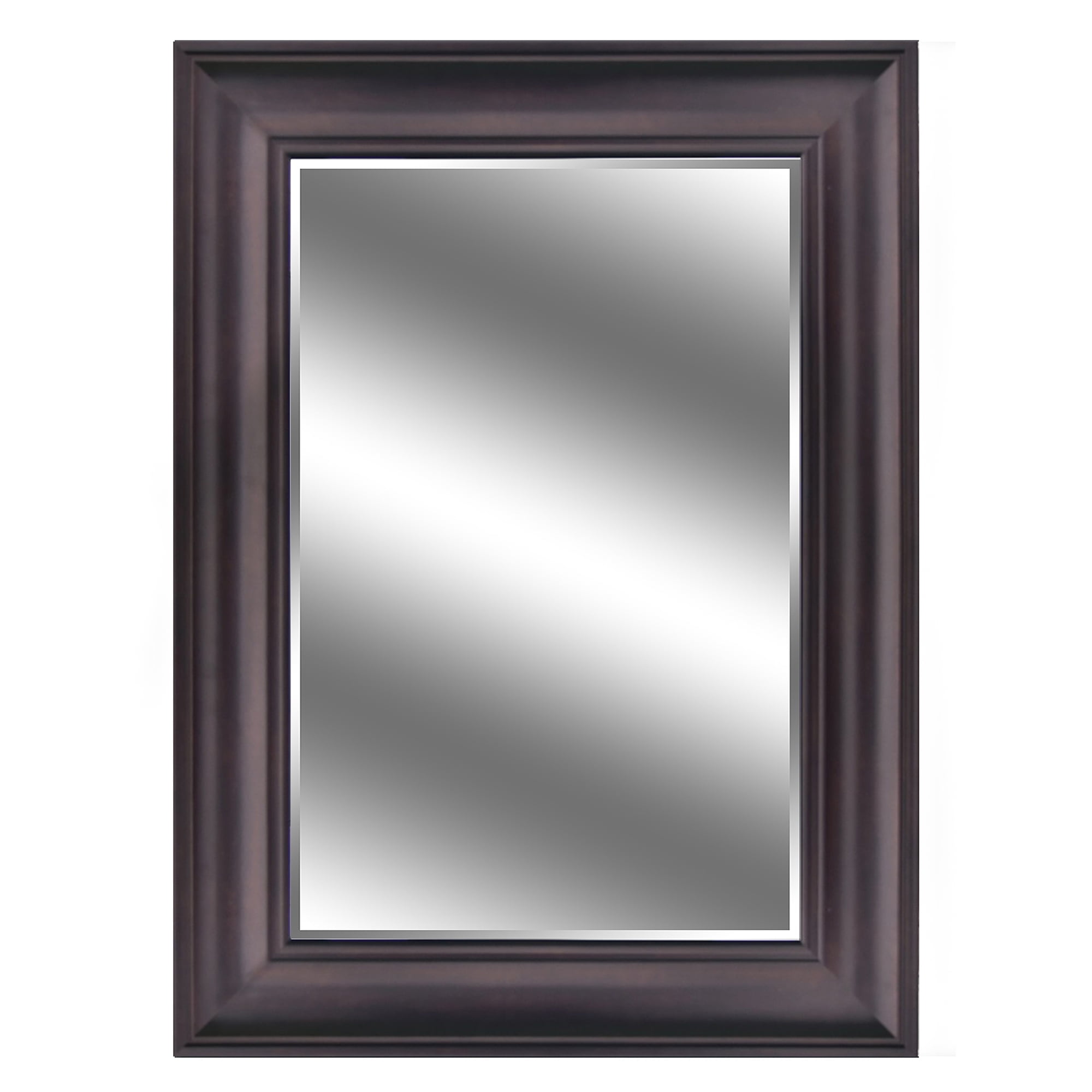 REFLECTION 31" x 37" 1" Bevel Mirror 5" Oil Rubbed Bronze color frame
