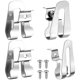 thumbnail image 3 of Muyoka 4 Uds. Gancho para taladro, herramienta de Metal resistente, Clip de gancho, Clip de cinturón de taladro eléctrico duradero con tornillos para DeWalt N268241 N169778 N086039 DCD980 DCD985 DCD78 Muyoka Hogar, 3 of 7