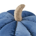 thumbnail image 4 of (2 pack) Way to Celebrate Shaped Velvet Pumpkin, Blue, 4 of 6