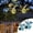 Blue, variant on Solar Bee Lights Outdoor, Outdoor Hanging Solar Bee Light with Elastic Spring, Waterproof Metal Insect Simulation LED Light, for Patio Fence Garden Decor, Enchanting Spring Summer Ornament