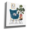 thumbnail image 2 of Epic Graffiti 'Homebody I' by Victoria Borges, Canvas Wall Art, 26"x26", 2 of 2