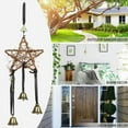 thumbnail image 6 of Brand Clearance!!Five-pointed Star Witches Bells Pentagram Witch Rattan Bells Protective Door Hanging Witches Bell to Block Negative Energy Hanging Witches Bell for Home Outdoor Indoor Decoration, 6 of 6