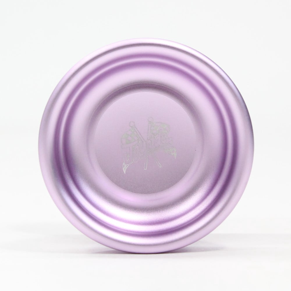 RECESS Joyride YO-YO - Aluminum YOYO - Fingerspin Dimple- Smooth Blasted Finish- (Lilac Purple)
