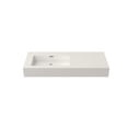 thumbnail image 3 of Vanity With Sink, Stone Resin Solid Surface Bathroom Vanity Basin Sink, Matte White Bathroom Vanity,Solid Surface Single Sink Vanity, Bath & Faucets Bathroom Vanities, 3 of 6