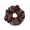 1 Post a circle, variant on Fashion Leopard Pattern Hair Claw Soft Fabric 13cm Length Hair Clip Headdress For Styling Needs
