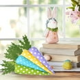 thumbnail image 5 of JHEHF Pack Of 4 Easter Carrots Decor Colorful Handmade Filled Easter Carrots Easter Basket Stuffers Vase Filler Tiered Tray DIY Decor Farmhouse Party Supply, 5 of 6