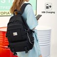 thumbnail image 4 of Casual Large Capacity School Backpack With USB Charging Port, School Backpack, Laptop Compartment For 14 Inch Laptop, 4 of 5