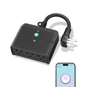 BN-LINK Smart WiFi Outdoor Outlet with Timer and Voice Control