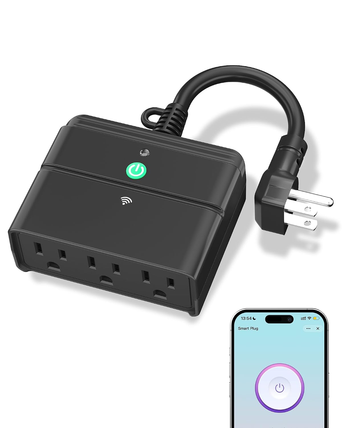 BN-LINK Smart WiFi Outdoor Outlet with Timer and Voice Control photo 1