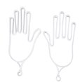 thumbnail image 1 of Golf Gloves, 2Pcs ABS Multipurpose Glove Keeper Support Stretcher Accessory with Drying Function for Left Right Hand, 1 of 8