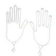 thumbnail image 1 of Camilla 2 Uds Guantes De De Plástico Multiusos Equipo De Accesorios De Camilla De Soporte, 1 of 8