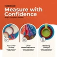 thumbnail image 3 of Farberware Color 9-Piece Plastic Measuring Cups and Spoons Set, 3 of 8