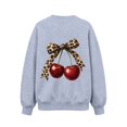 thumbnail image 7 of Edvintorg Girls Sweatshirts Cute Printed Long Sleeve Loose Pullover Top Solid Color Crew Neck Casual Sweatshirt Little Girls Clothes Size 1-13, 7 of 7