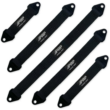 PRP Seats Premium Quad Wrap Limit Strap for Off Road 4x4, UTV, SXS - Heavy-Duty 10,000 lb. Suspension Limiting Straps, (1 ea.) 10" Strap