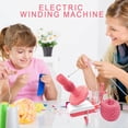 thumbnail image 3 of Yucurem Yarn Winder for Crocheting, Electric Yarn Winder with Tabletop Clamp, Automatic Crochet Wheel for Beginner, Crocheting Tools Supplies, 3 of 7